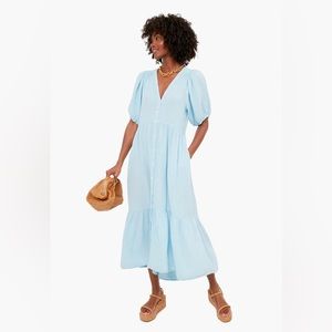 Xirena Lennox dress, size M, Cyprus Blue, WORN ONCE